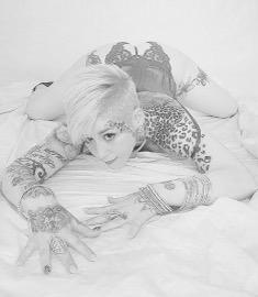 Tattoo blonde baby