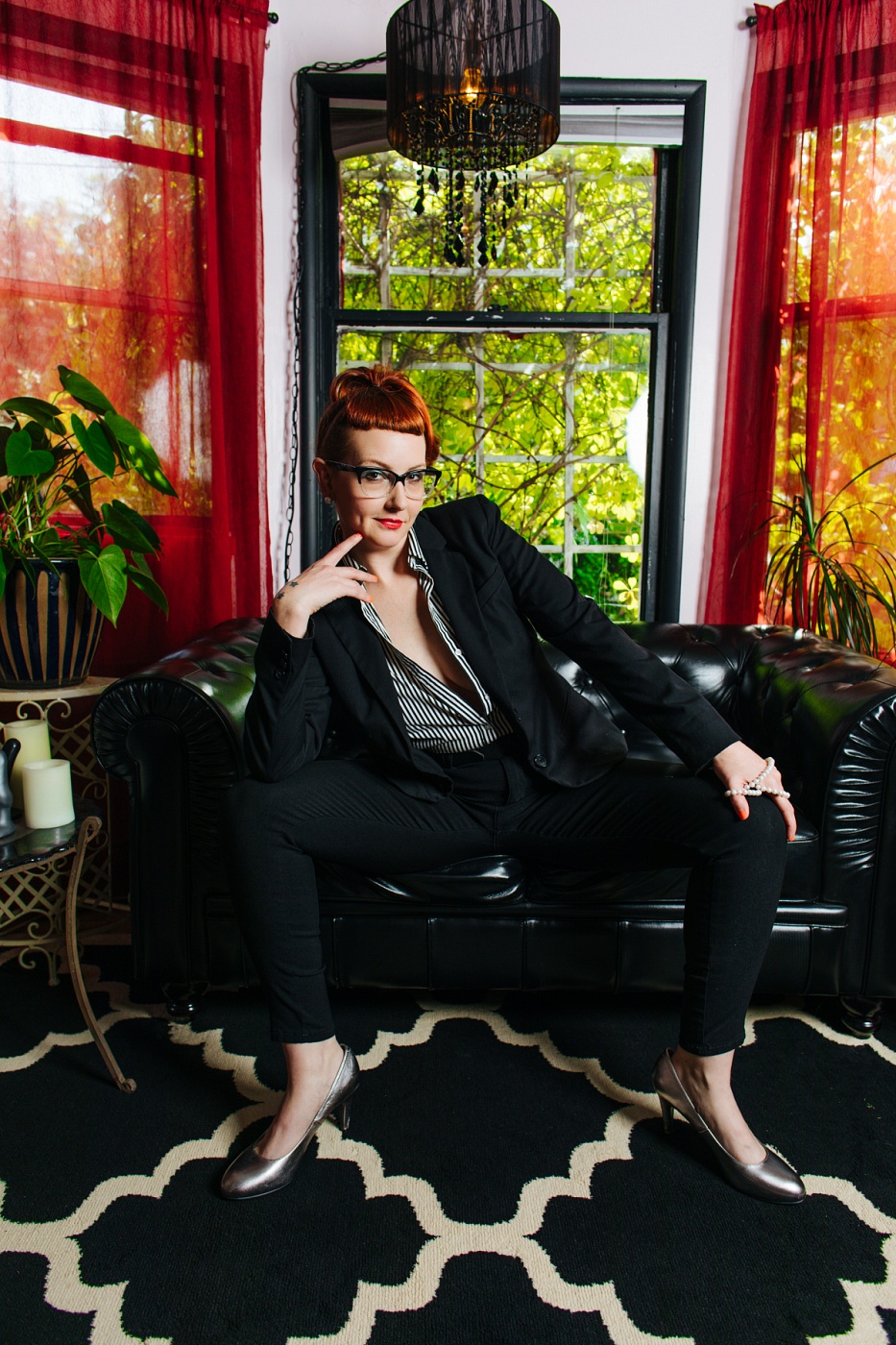 Harlow Leather & Lace